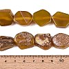 Dyed Natural Agate Beads Strands G-Q606-23E-06-4