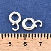 Brass Tube Bails KK-C163-10B-S-3