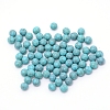 Resin Round Beads MRMJ-WH0068-34D-01-1