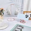 4Pcs 2 Styles Iron Headset Holders AJEW-DR0002-61RG-4