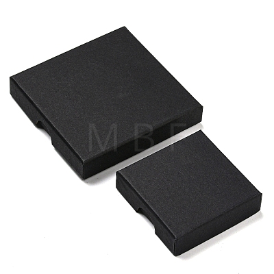 Square Cardboard Paper Jewelry Box CON-D014-01C-02-1