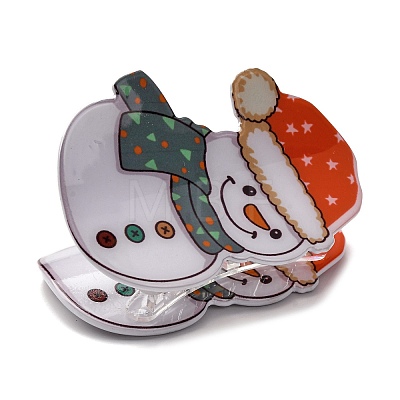 Christmas Claw Plastic Claw Hair Clips LS-PHAR-K006-01C-1
