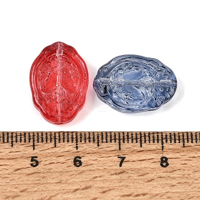 Baking Paint Glass Beads GL-CBA1477-18-1
