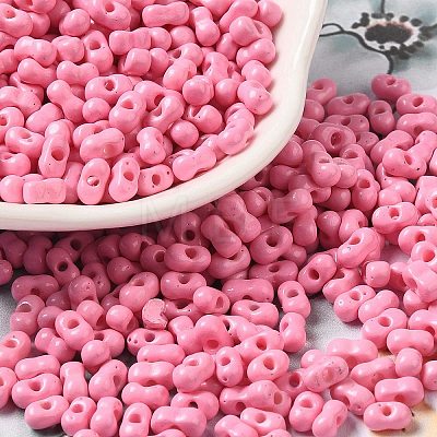 Baking Paint Glass Seed Beads SEED-K009-01A-20-1