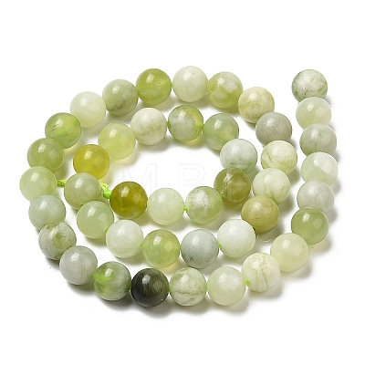 Natural New Jade Beads Strands X-G-K340-A01-02-1