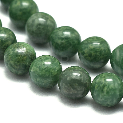 Natural African Jade Beads Strands G-F674-06-8mm-01-1