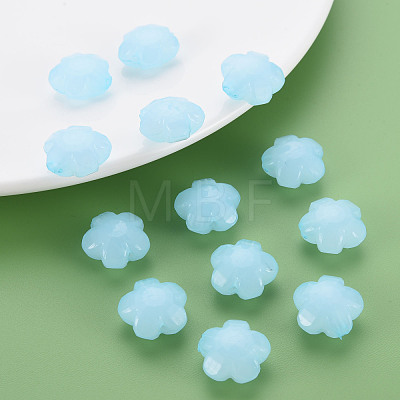 Imitation Jelly Acrylic Beads MACR-S373-87-E08-1