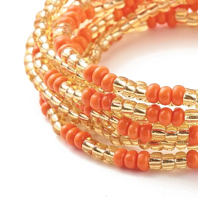 2Pcs Summer Jewelry Waist Bead NJEW-C00024-04-1