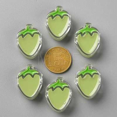 Transparent Enamel Acrylic Beads LS-X1-TACR-S155-003D-1