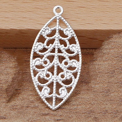 Brass Pendants KK-F928-04S-1
