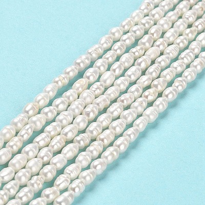 Natural Cultured Freshwater Pearl Beads Strands PEAR-E016-146-1