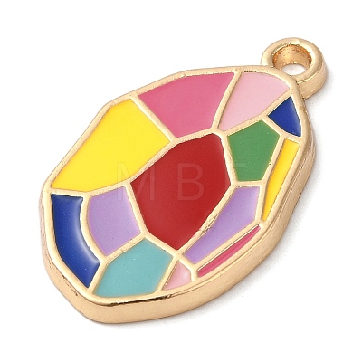 Zinc Alloy Enamel Pendants ENAM-Z013-01C-02-1