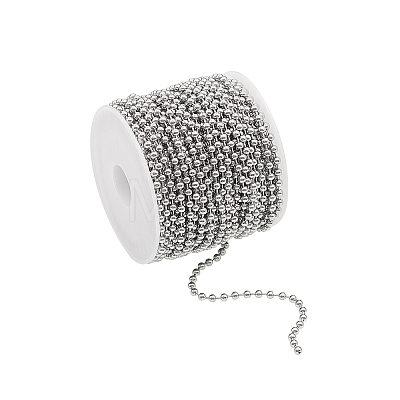 304 Stainless Steel Ball Chains CHS-CJ0001-26-1
