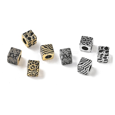 Plating Acylic Enamel European Beads AC-CBAE004-01A-1
