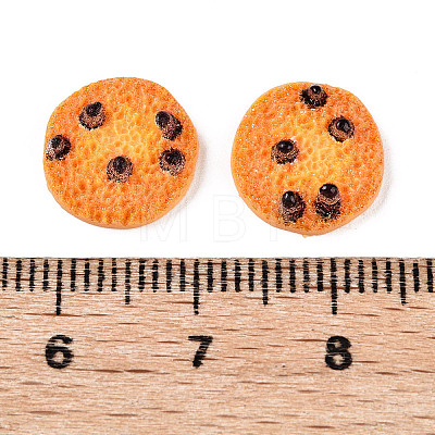 Cookie Luminous Resin Cabochons CRES-T026-02A-1