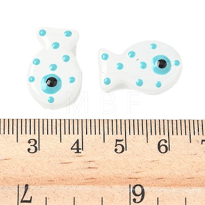 Baking Paint Glass Enamel Beads LAMP-D303-04I-1