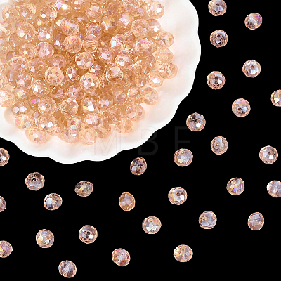 500Pcs Electroplate Glass Beads EGLA-PA0001-44C-02-1