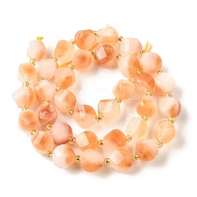 Natural Quartz Dyed Beads Strands G-U023-A02-18-1