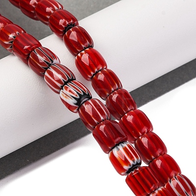 Handmade Lampwork Beads Strands X-LAMP-K041-01B-09-1