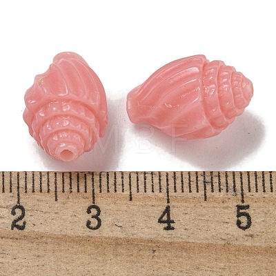 Synthetic Coral Carved Beads Strands CORA-I023-07G-1