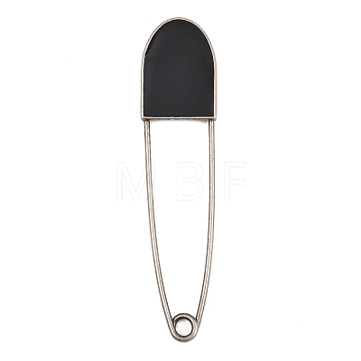 Alloy Extra Large Safety Pin Brooches JEWB-Z051-01P-04-1
