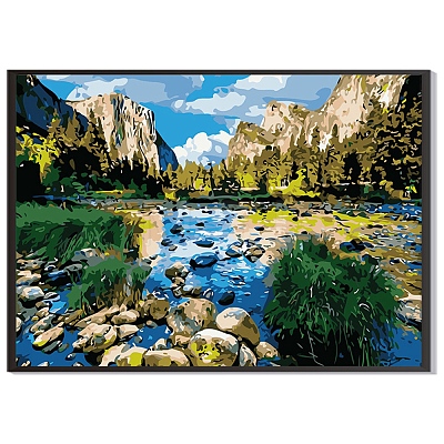 Landscape DIY Scenery Diamond Painting Kit PW-WG65F40-01-1