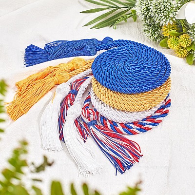 Polyester Graduation Honor Rope AJEW-NB0001-60-1