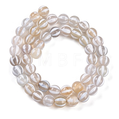 Tibetan Style dZi Beads Strands G-C133-A04-02-1