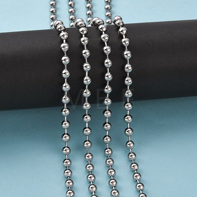 304 Stainless Steel Ball Chains CHS-A002B-6.0mm-1