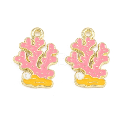 Ocean Alloy Enamel Pendants FIND-E057-02E-1