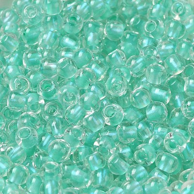 6/0 Transparent Colours Glass Seed Beads SEED-P006-01A-12-1