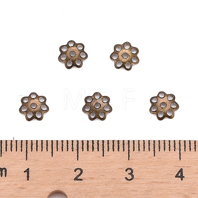 Iron Bead Caps IFIN-R197-AB-1