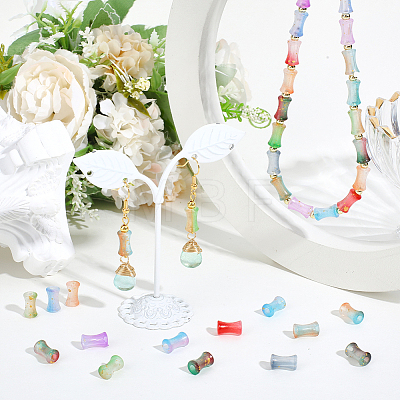 800Pcs Transparent Acrylic Beads OACR-PA0001-98C-1