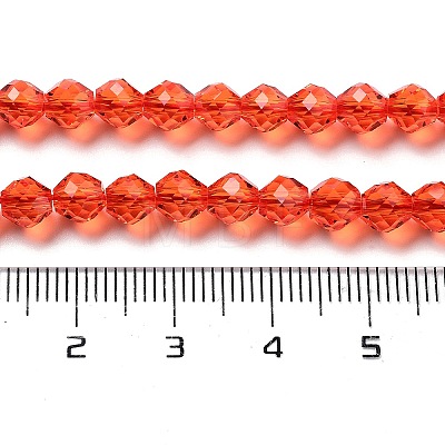 Transparent Glass Beads Strands GLAA-A014-03C-1