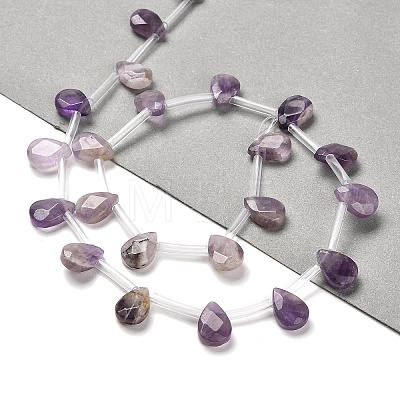 Natural Amethyst Beads Strands G-Q167-A04-01-1