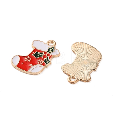 Alloy Enamel Pendants X-ENAM-I061-01KCG-18-1