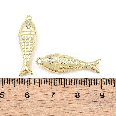 Alloy with Crystal Rhinestone Pendants RB-CBA7AC6-17G-01-1