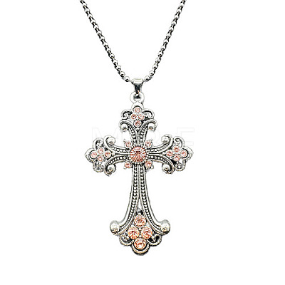 Alloy Pendant Necklaces WG8265-1-1