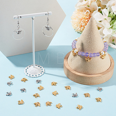 200Pcs 2 Styles Alloy Charms FIND-SC0013-98-1