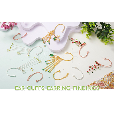 DIY Climber Wrap Around Earring Making Finding Kit KK-TA0001-16-1