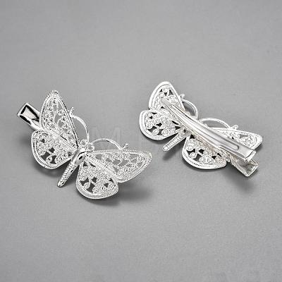 Iron Alligator Hair Clip Findings PHAR-D008-A01-S-1