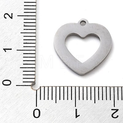 304 Stainless Steel Pendants STAS-M076-07P-1