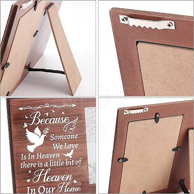 MDF Photo Frames DIY-WH0231-034-1