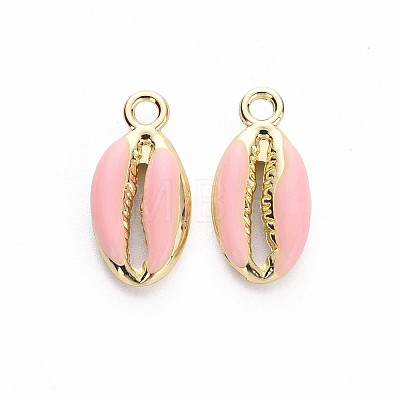 Alloy Enamel Pendants X-PALLOY-T065-27E-1
