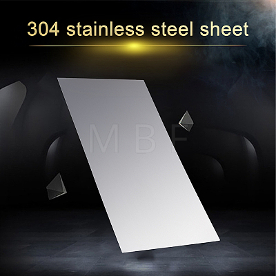 304 Stainless Steel Sheet TOOL-WH0132-01C-1