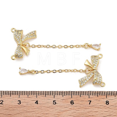 Rack Plating Brass Micro Pave Clear Cubic Zirconia Big Pendants KK-Z064-12G-02-1