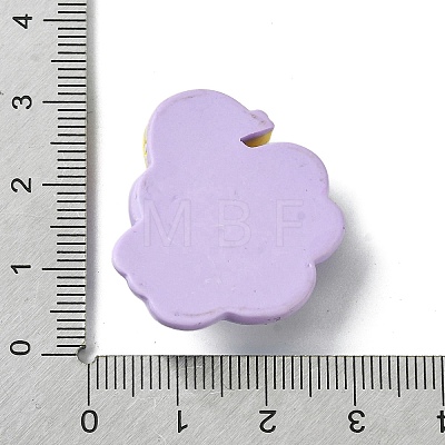 Opaque Resin Decoden Cabochons RESI-C045-02F-1