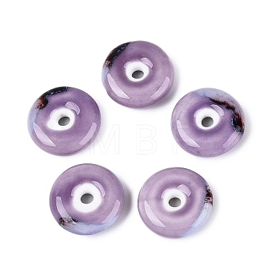 Vintage Handmade Porcelain Beads PORC-N013-20-15-1