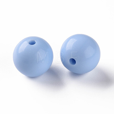 Opaque Acrylic Beads MACR-S370-C16mm-SS2113-1