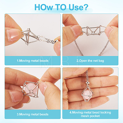  DIY Pendant Necklace DIY-TA0006-07P-1